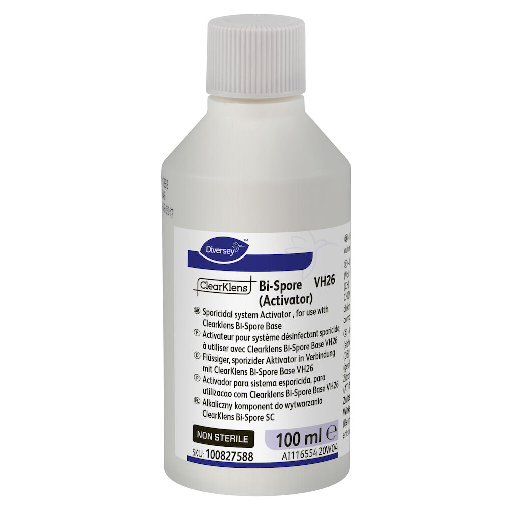 Clearklens Bi-Spore VH26 25x2x0.1L - Désinfectant sporicide