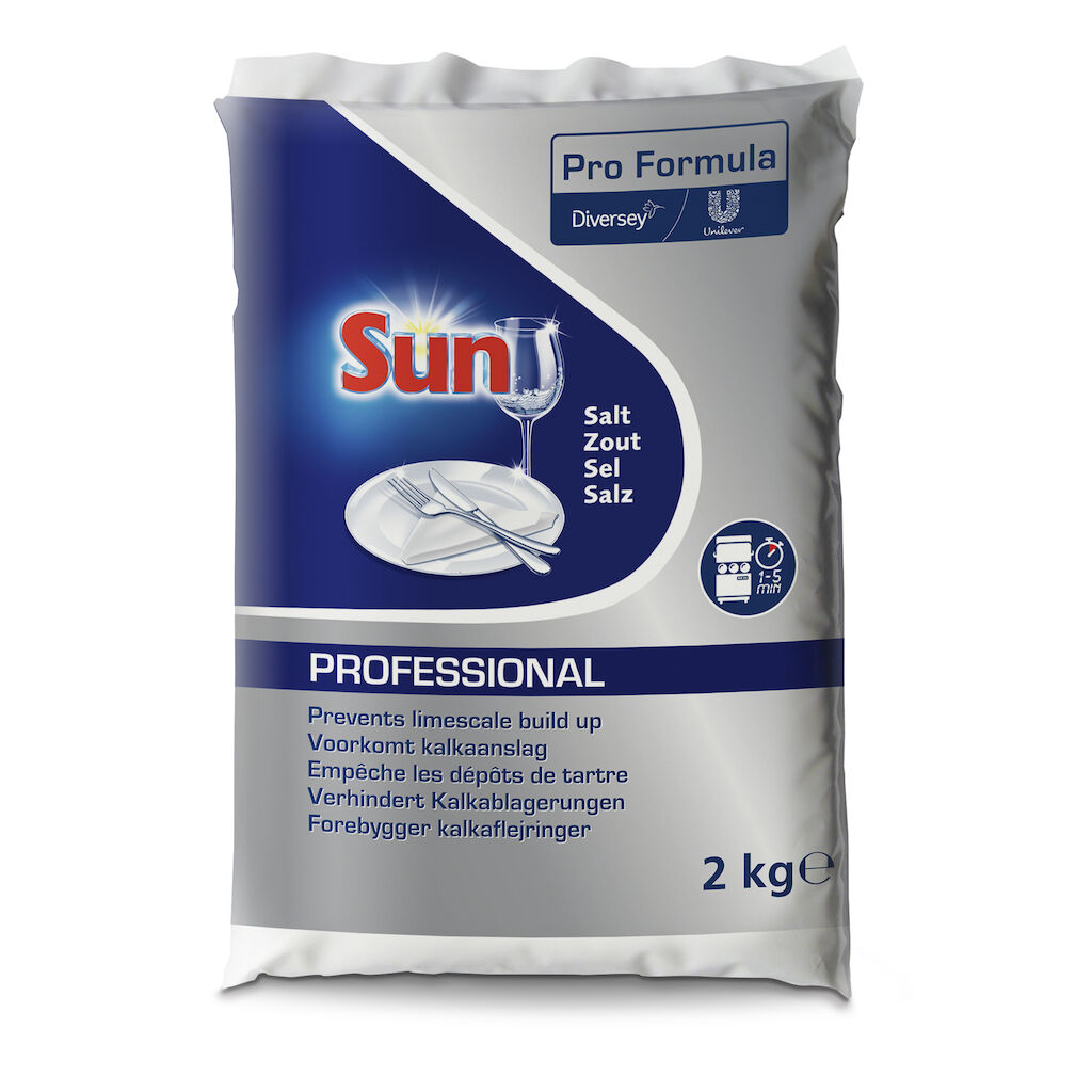 Sun Pro Formula Sel Régénérant 6x2kg - pour le lavage automatique de la vaisselle