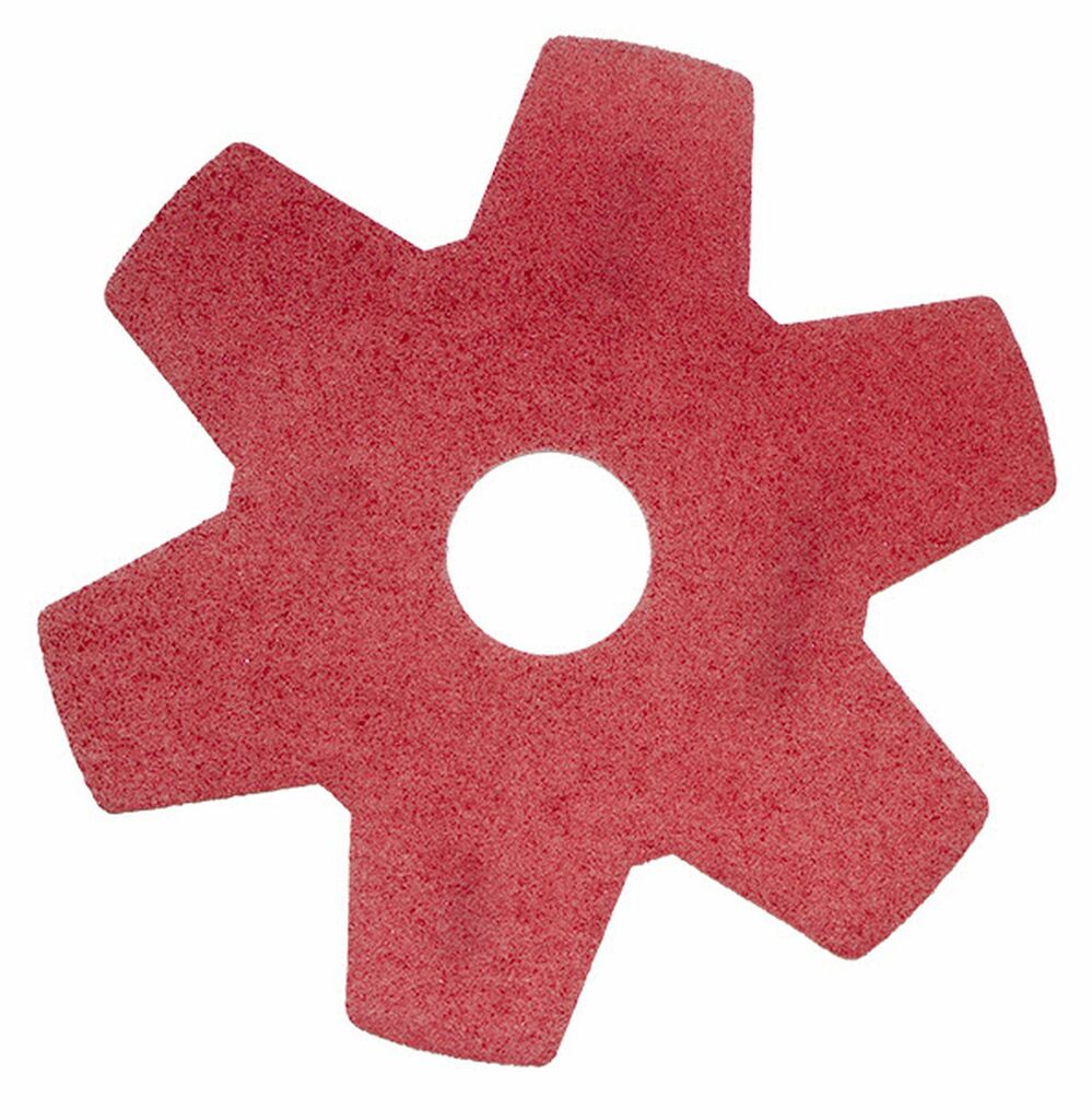 Twister Disque Hybride 2pc - 13" / 33 cm - Rouge - Disque de ponçage sols en pierre