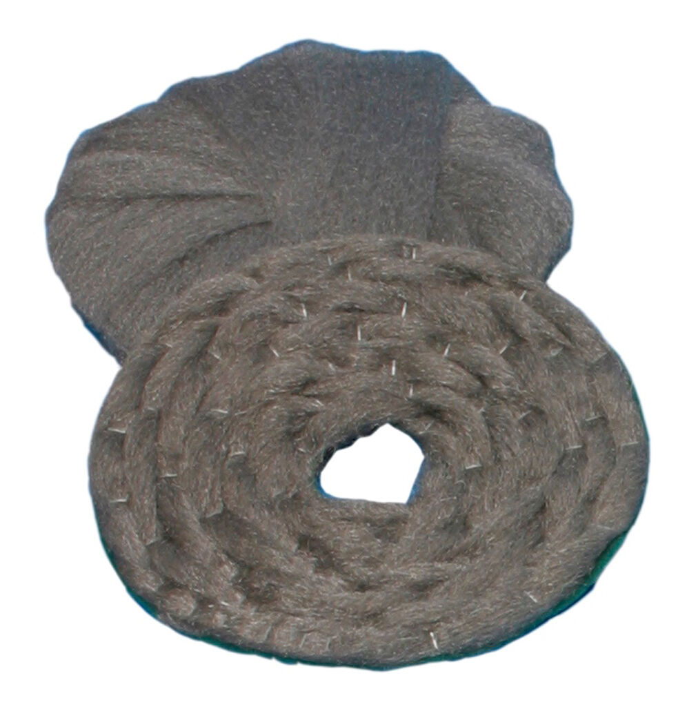 TASKI Disque en laine d'acier 1pc - 17" / 43 cm - Disque de cristallisation des sols en pierre calcaire