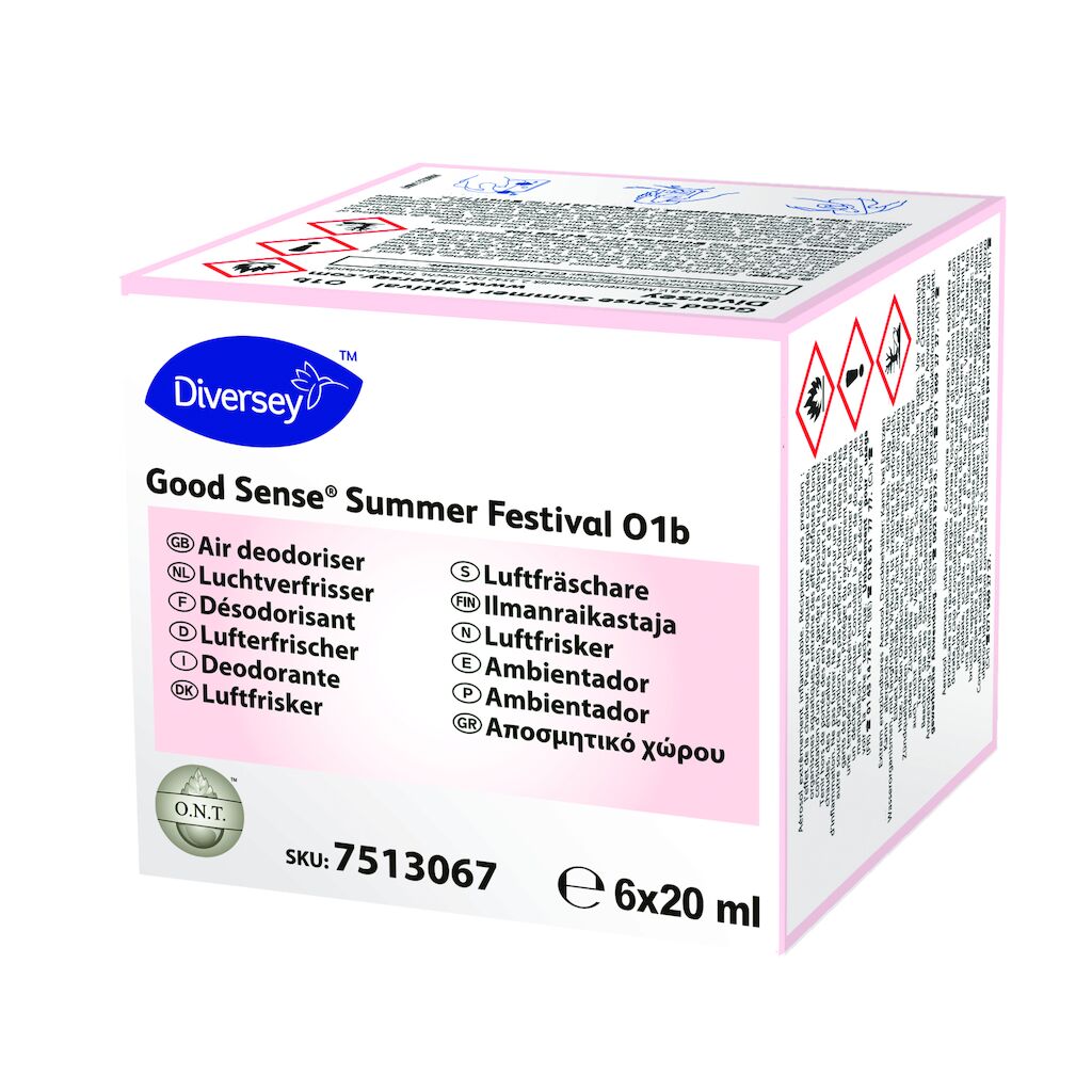 Good Sense Summer Festival (recharge) O1b 2x6x0.02L - Désodorisant et neutralisateur d'odeur - action continue