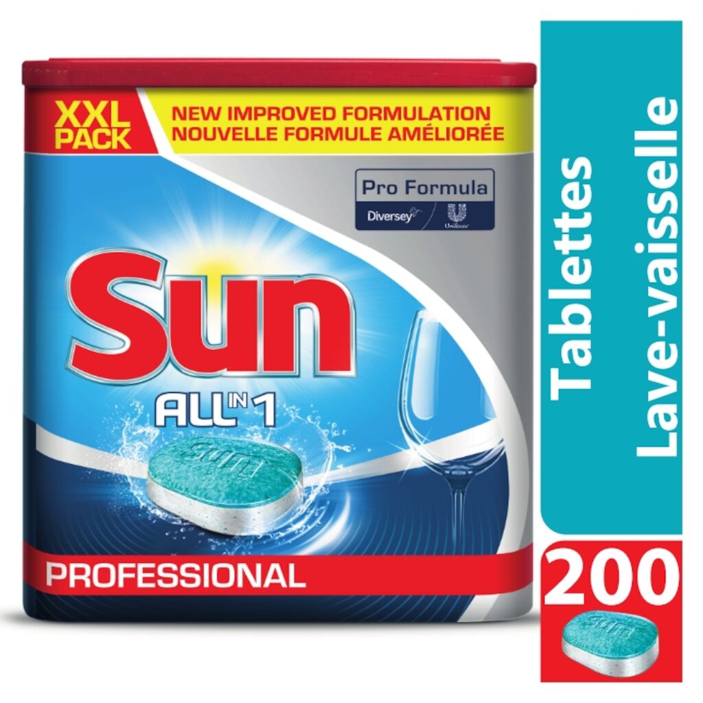 Sun Pro Formula tablettes all in 1 200x1pc - Tablettes lave-vaisselle tout en 1