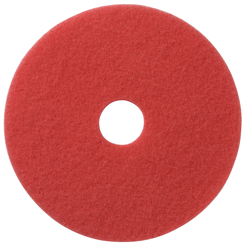 TASKI Americo Disque Rouge 5x1pc - 18" / 46 cm - Rouge - Disque d'entretien quotidien et spray méthode
