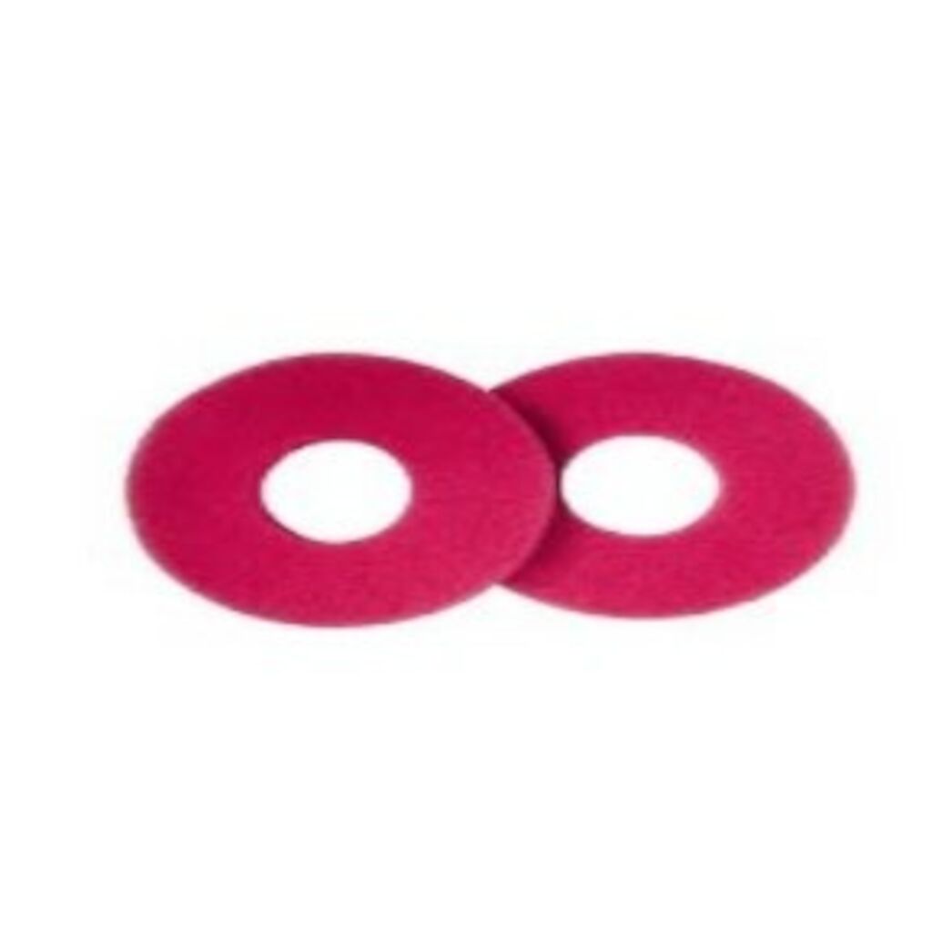 Disque rouge 225mm 5pc