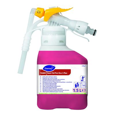 TASKI Sani Cid Pur-Eco J-flex 1.5L - Détergent acide pour sanitaires en J-flex®