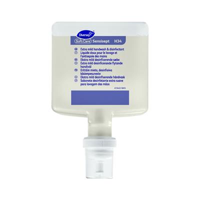 Soft Care Sensisept H34 4x1.3L - Savon antiseptique pour le lavage hygiènique des mains