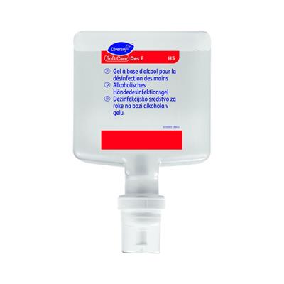 Soft Care Des E H5 4x1.3L - Gel désinfectant pour friction hydroalcoolique des mains