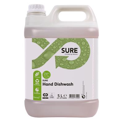 SURE Hand Dishwash 2x5L - Liquide pour le lavage manuel de la vaisselle