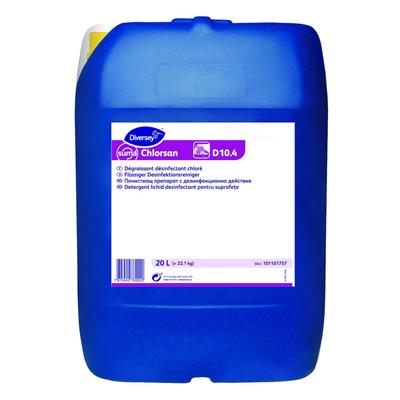 Suma Chlorsan D10.4 20L - Dégraissant désinfectant chloré