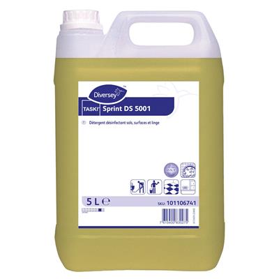 TASKI Sprint DS 5001 2x5L - Détergent désinfectant sols, surfaces et textiles