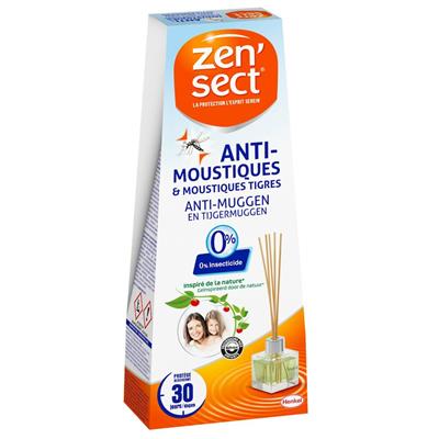 Zen'Sect Diffuseur Bâtonnets Anti-Moustiques