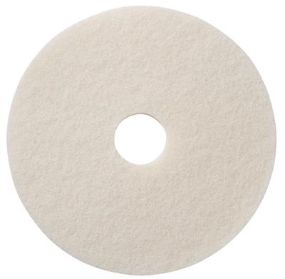 TASKI Americo Disque Blanc 5pc - 16" / 41 cm - Blanc - Disque de lustrage