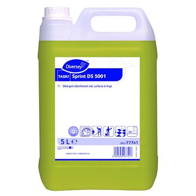 TASKI Sprint DS 5001 2x5L - Détergent désinfectant sols, surfaces et linge